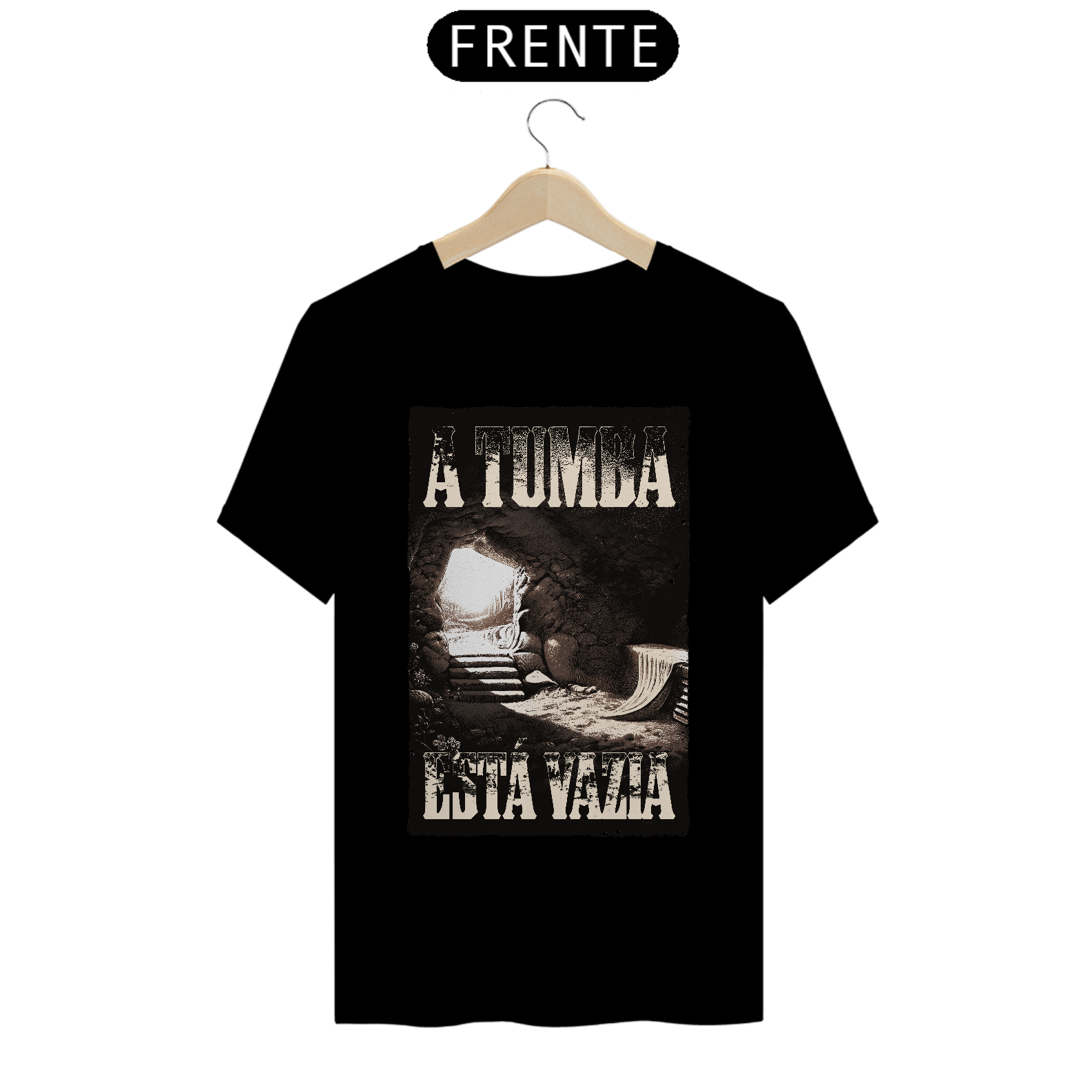 Camiseta | A tumba está vazia