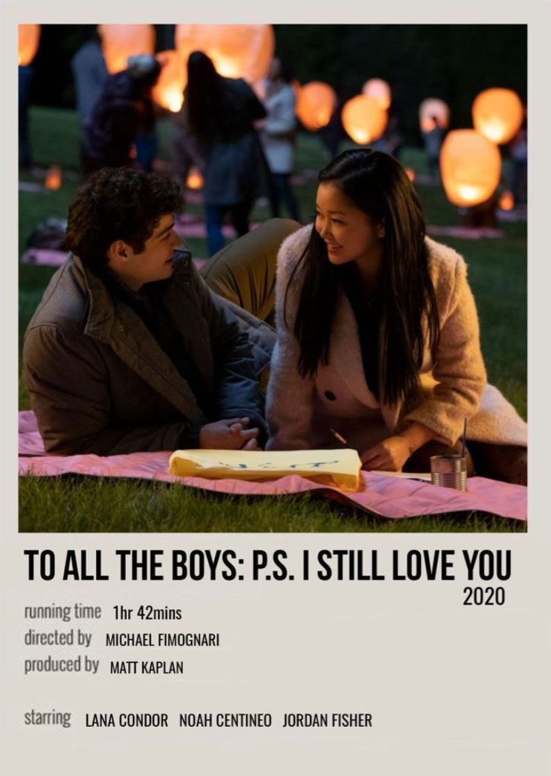 Pôster Retrato - Para Todos os Garotos que Já Amei