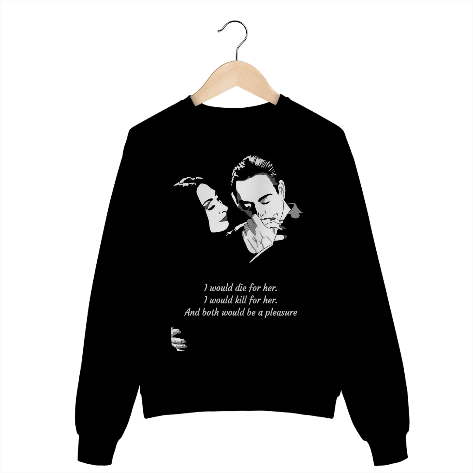 Moletom - Mortícia e Gomez Addams