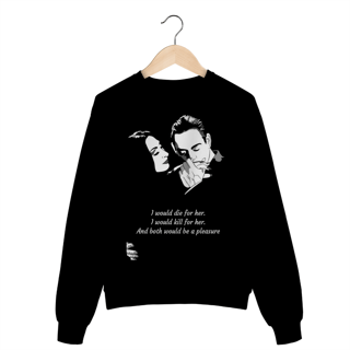 Moletom - Mortícia e Gomez Addams