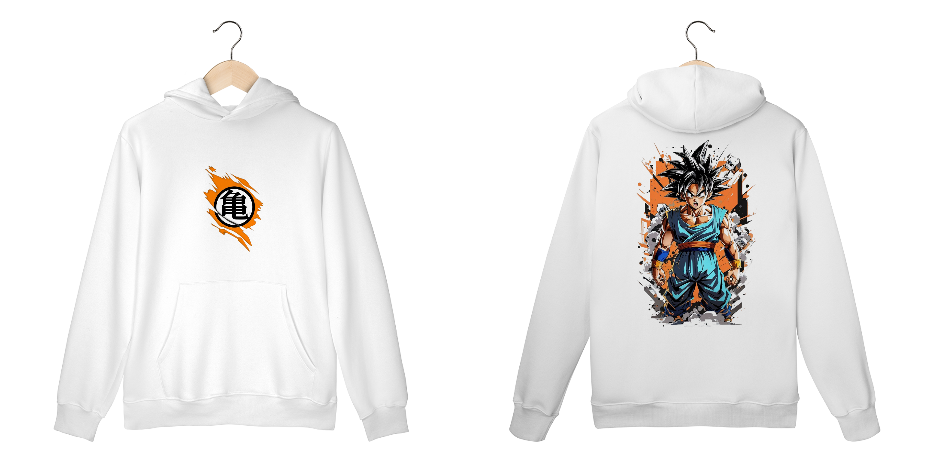 Nome do produto: Moleton Canguru Dragon Ball