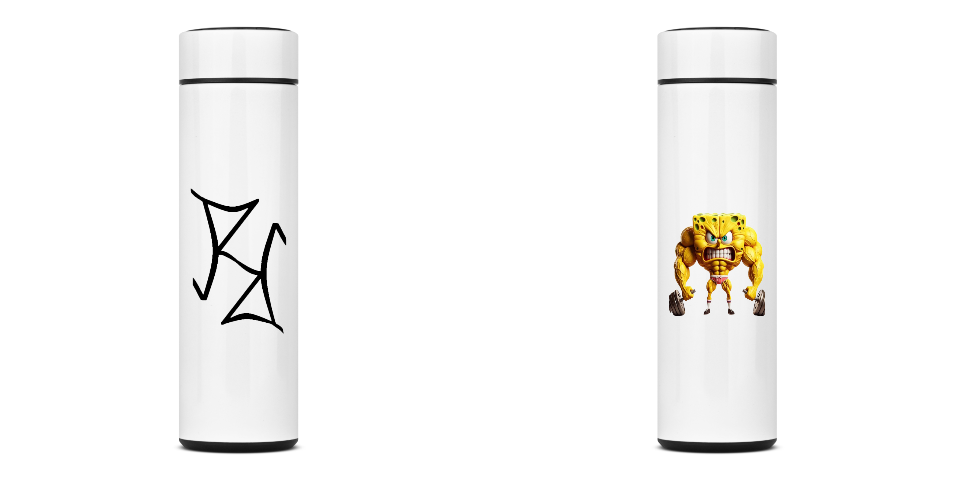 Nome do produto: Garrafa térmica Bob Esponja