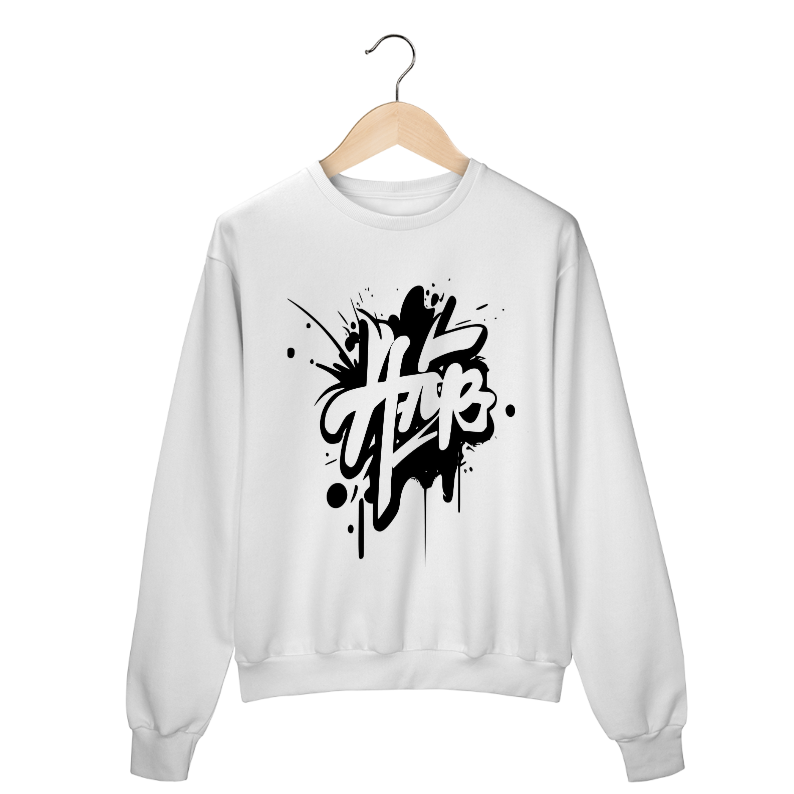 Nome do produto: Moletom grafitado.