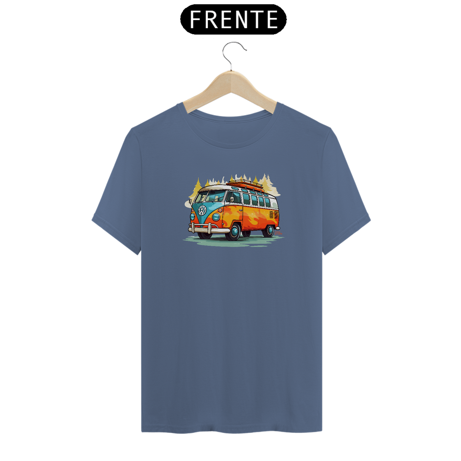 Nome do produto: T-Shirt Estonada - Kombi Vintage