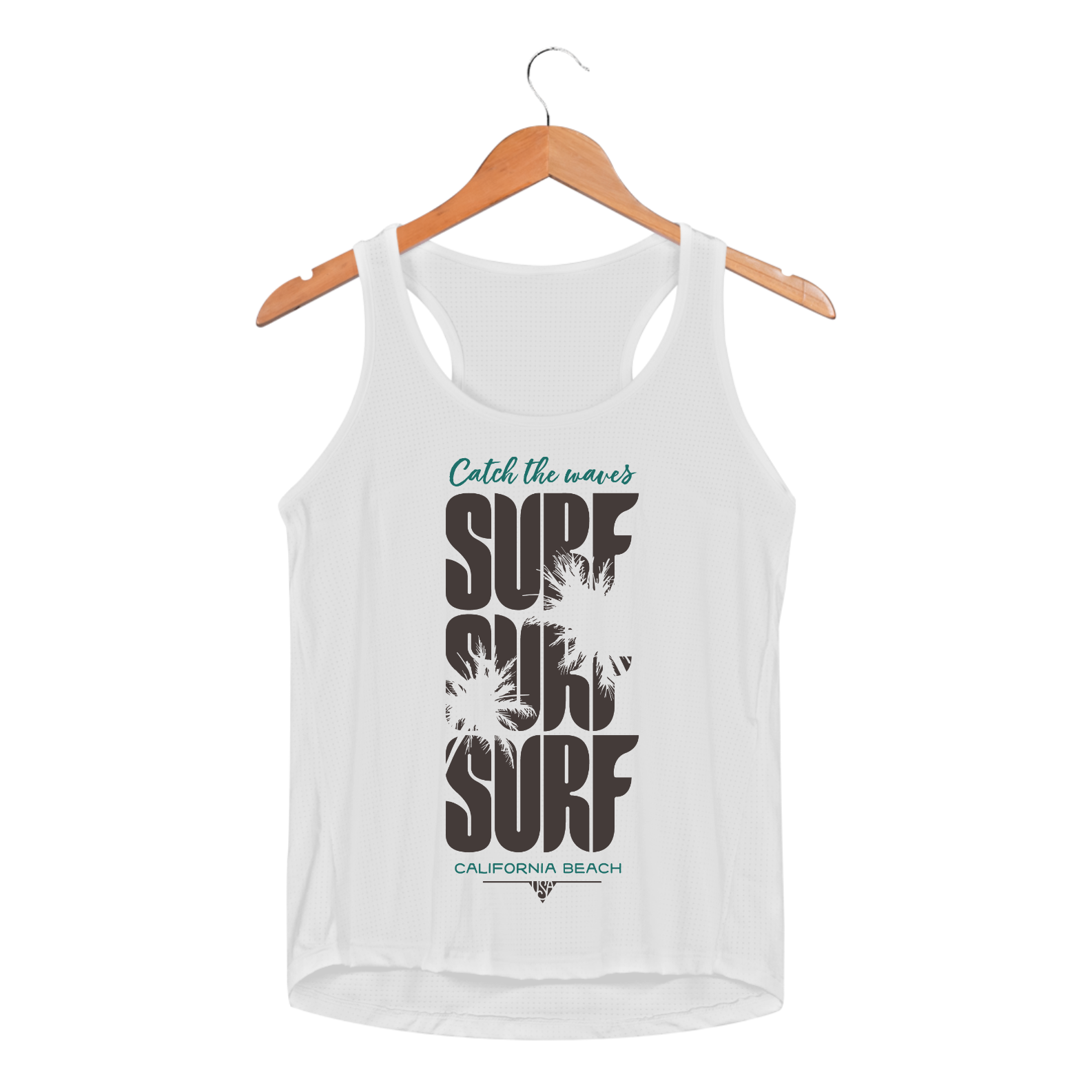 Nome do produto: Regata Fem Sport Dry UV - Surf