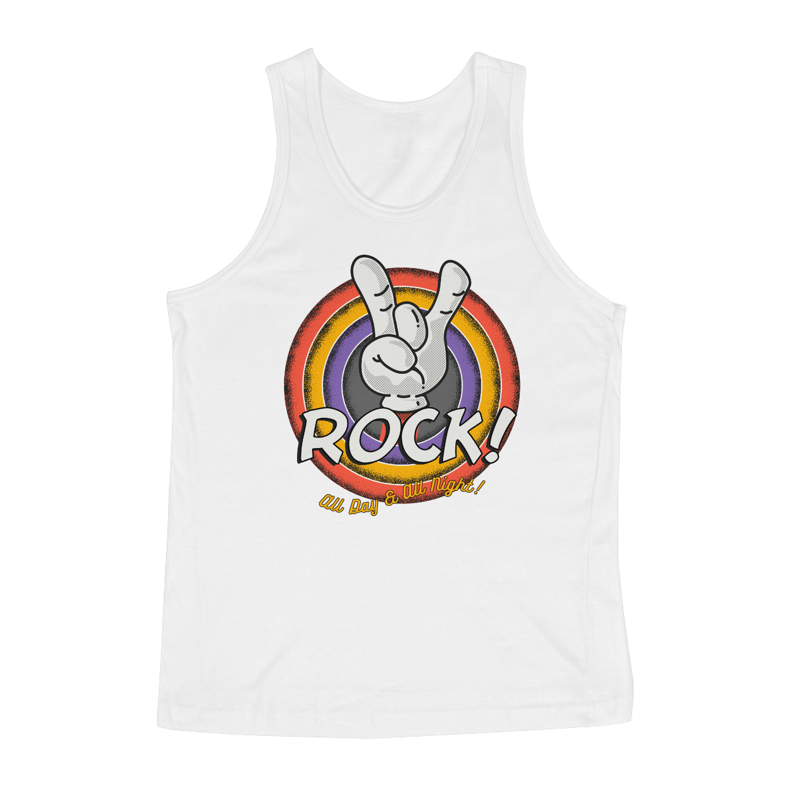 Nome do produto: Regata Masculina Quality - Rock