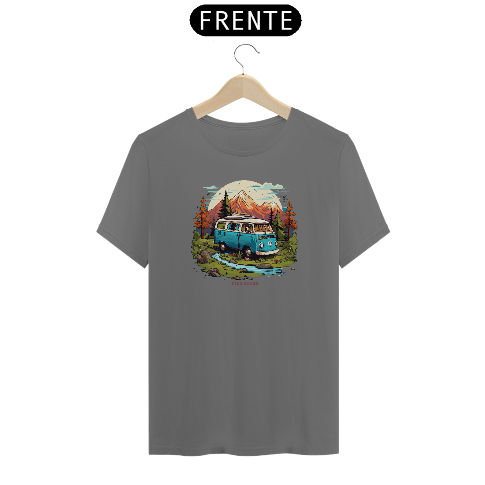 Nome do produto: T-Shirt Estonada - Kombi Vintage