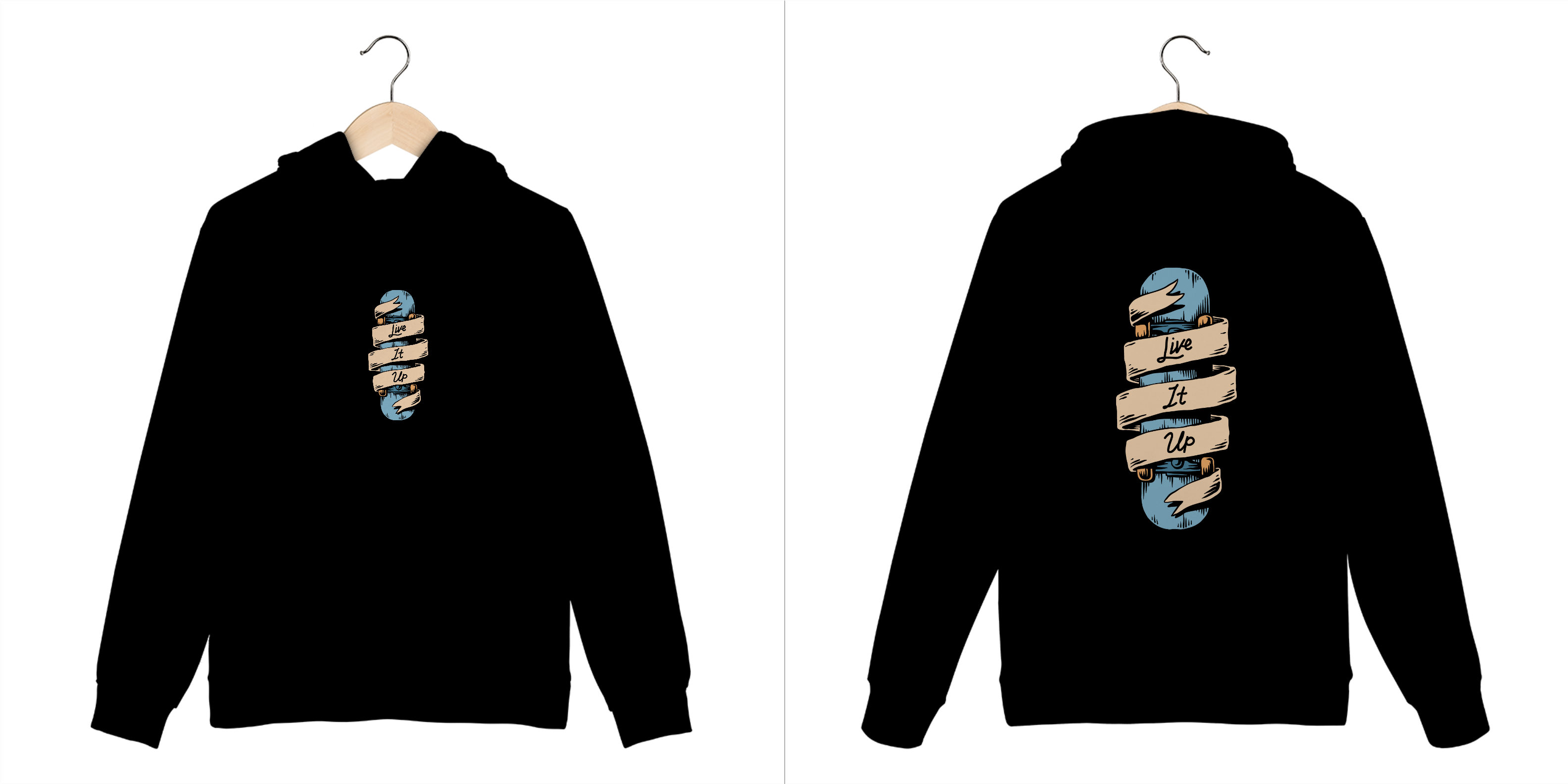 Nome do produto: Moletom Canguru - SKT Live it up