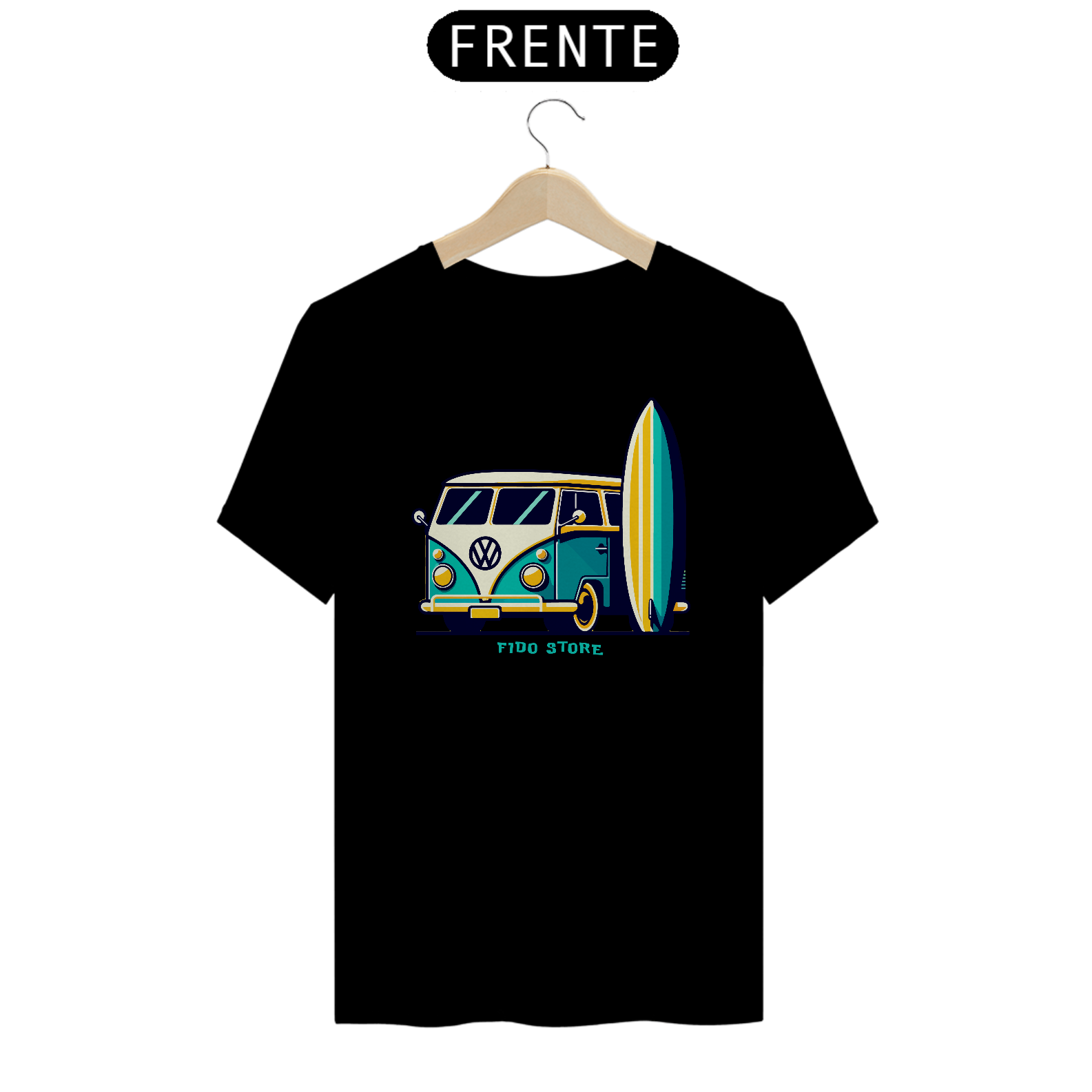 Nome do produto: T-Shirt Prime - Kombi Vintage