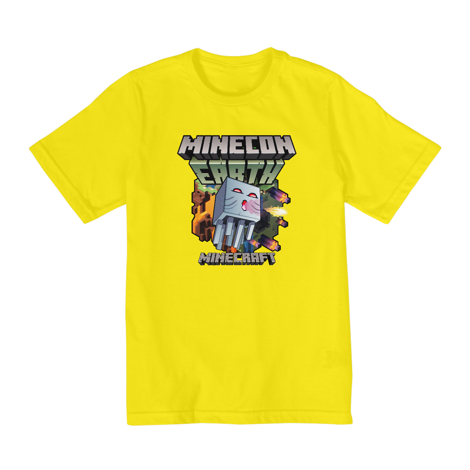 CAMISETA MINECRAFT EARTH