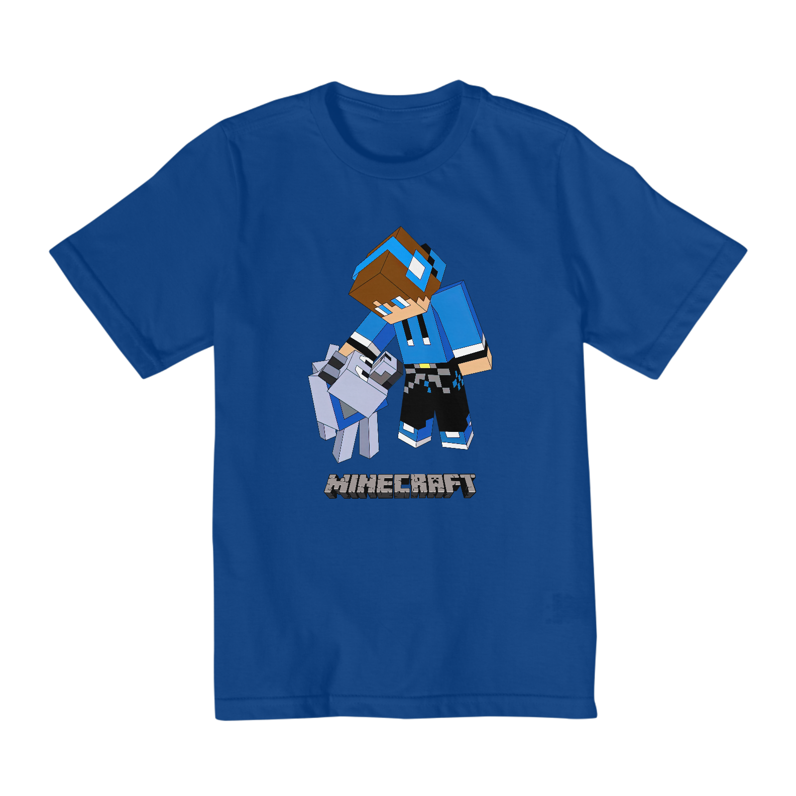 CAMISETA MINECRAFT DOG