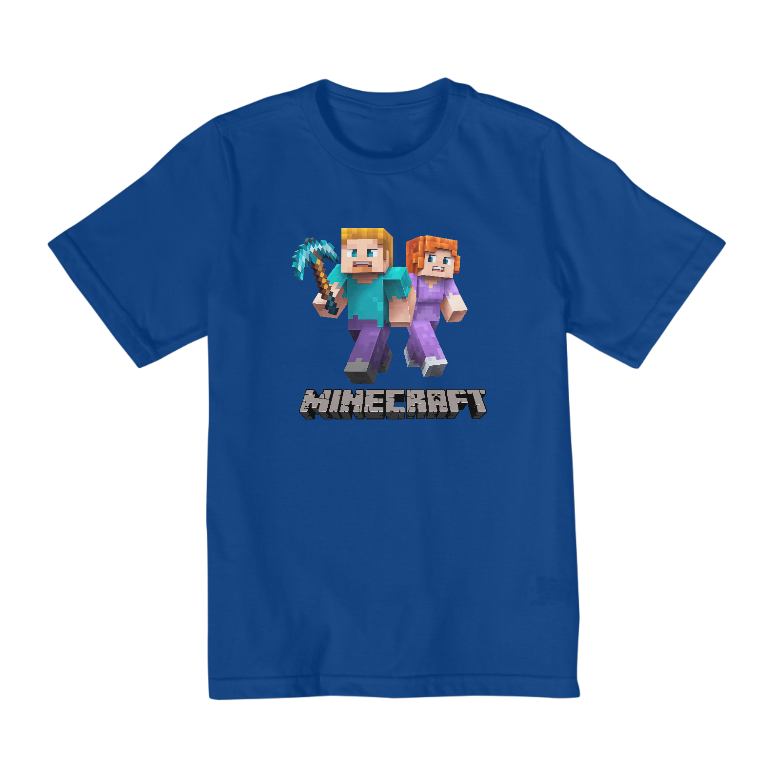 Nome do produto: CAMISETA MINECRAFT AX TEAM
