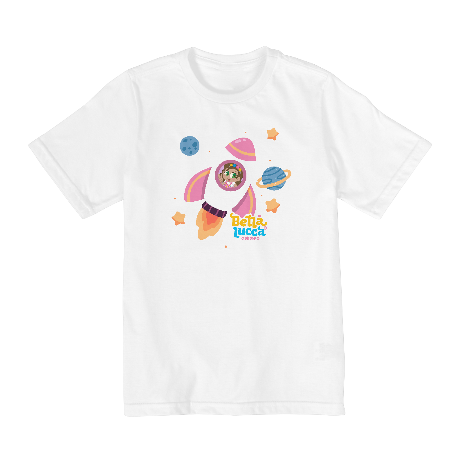 CAMISETA BELLA FOGUETE