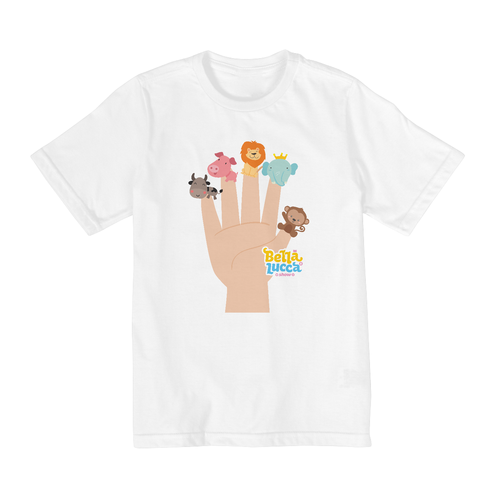 CAMISETA BELLA E LUCCA ANIMAIS