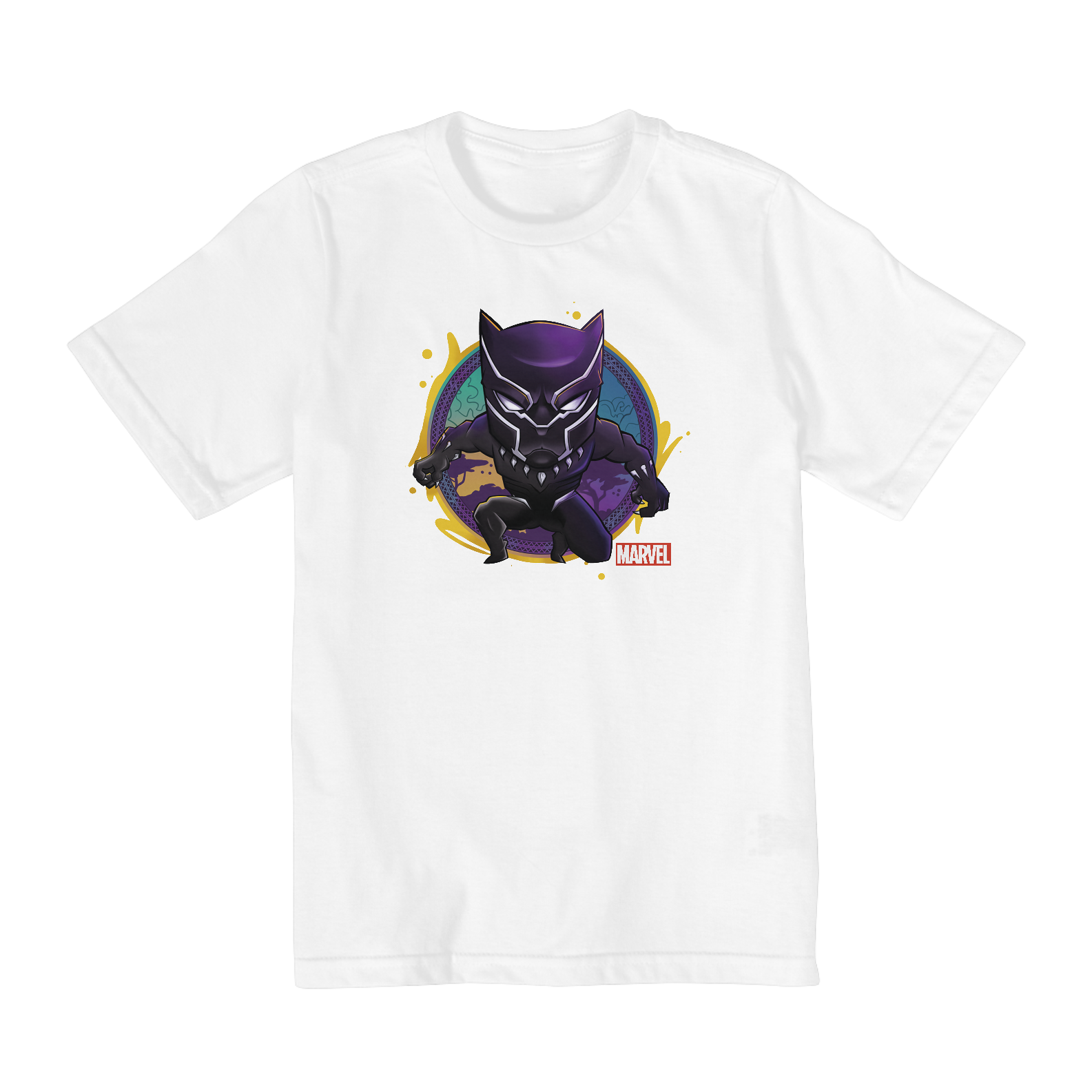 CAMISETA PANTERA NEGRA PAINT