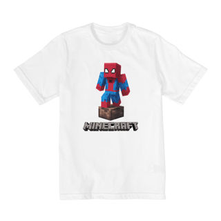 CAMISETA MINECRAFT SPIDERMAN