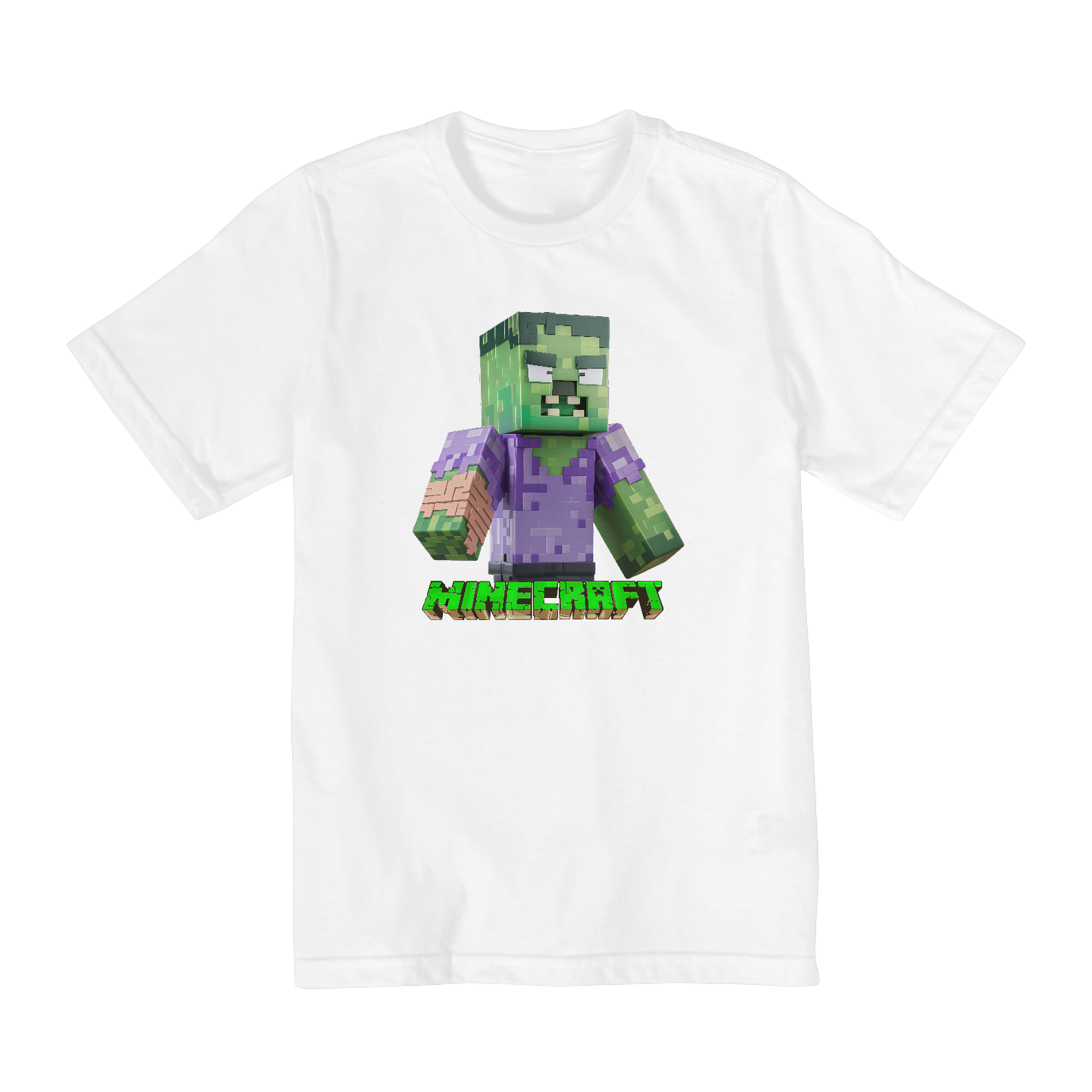 CAMISETA MINECRAFT SCARY