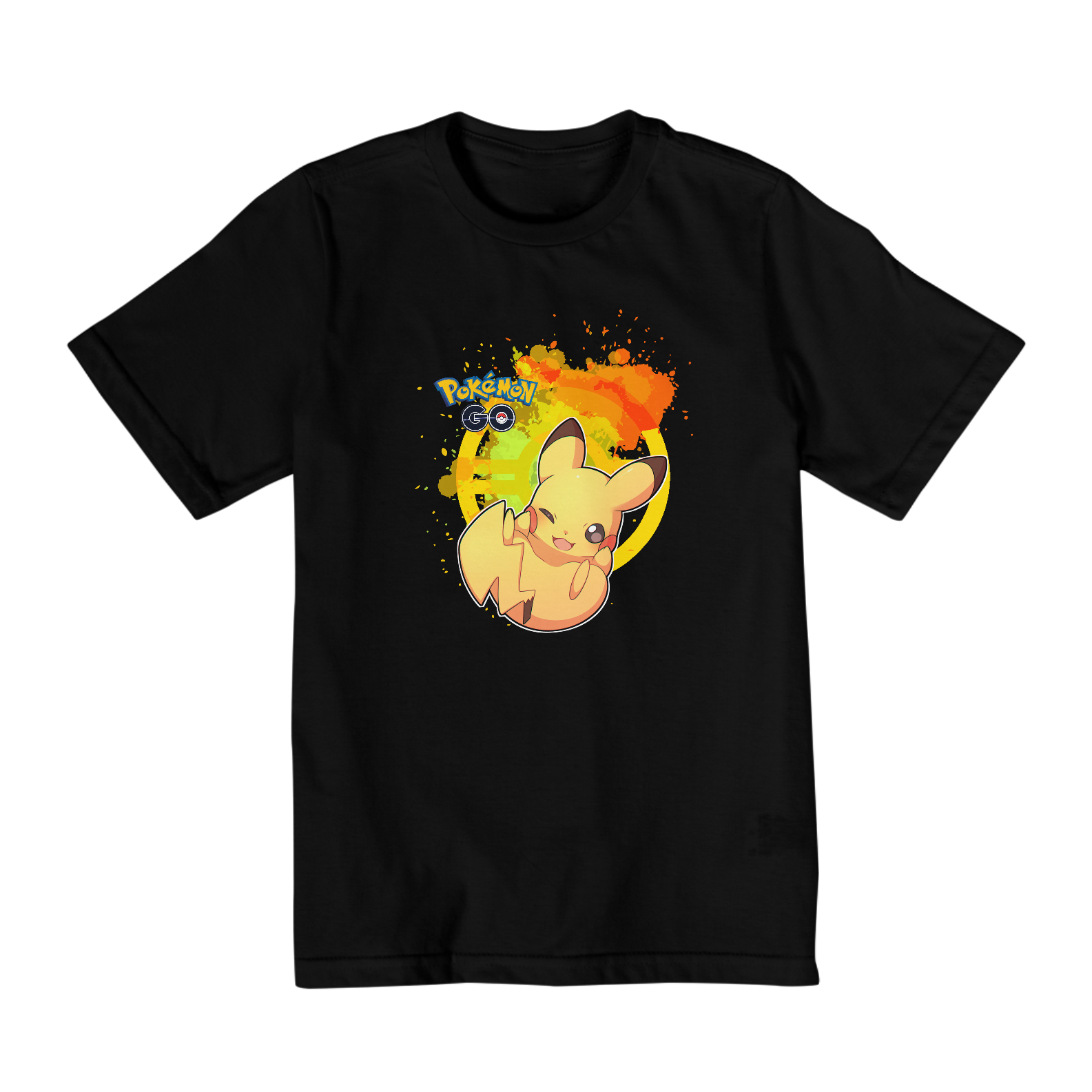 CAMISETA POKEMON PIKACHU PAINT