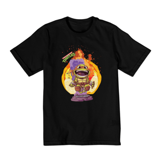 CAMISETA TARTARUGA NINJA MICHELANGELO