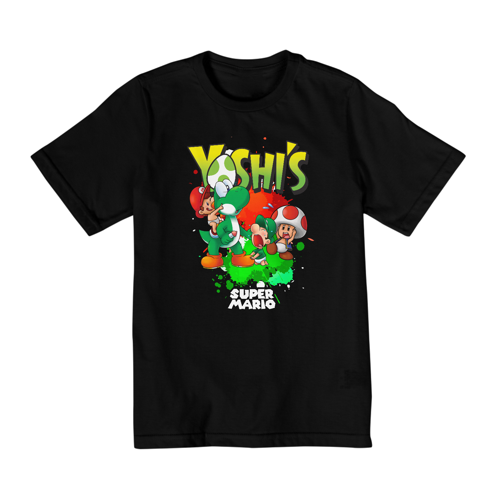 CAMISETA SUPER MARIO YOSHI