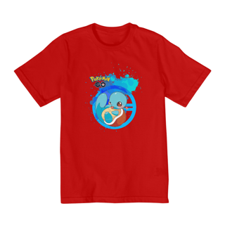 CAMISETA POKEMON SQUIRTLE PAINT