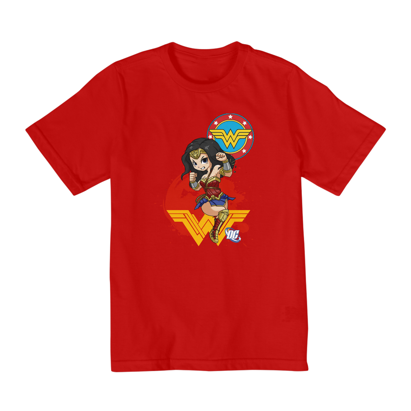 CAMISETA MULHER MARAVILHA PAINT