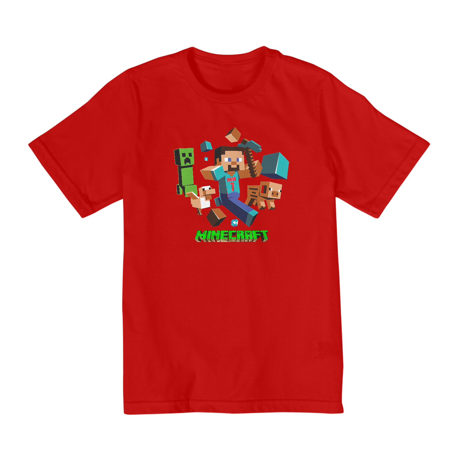 CAMISETA MINECRAFT STEVE