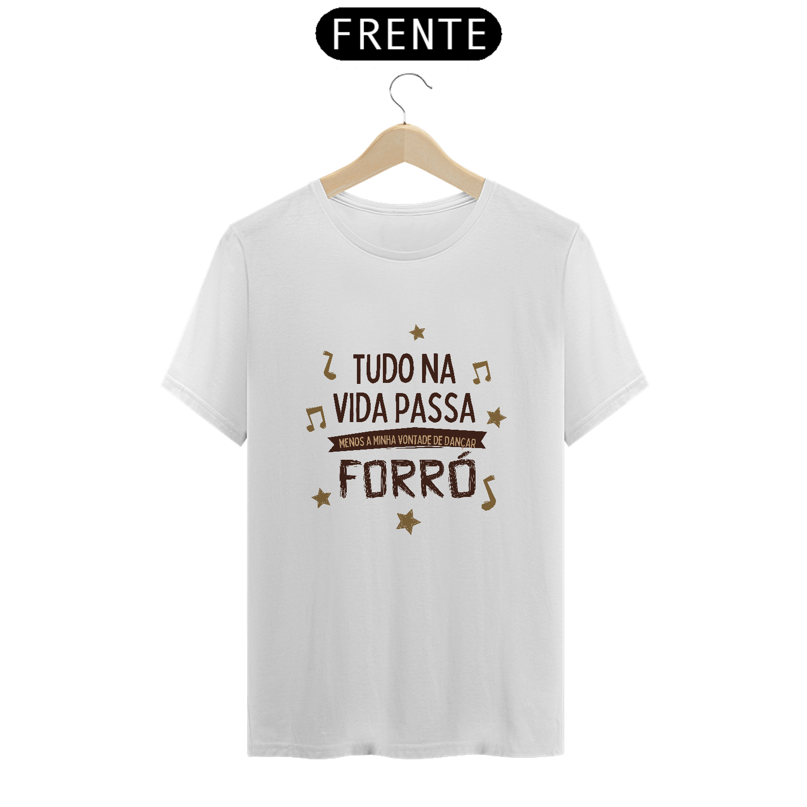 Camiseta Vontade de Dançar Forró - Masculina