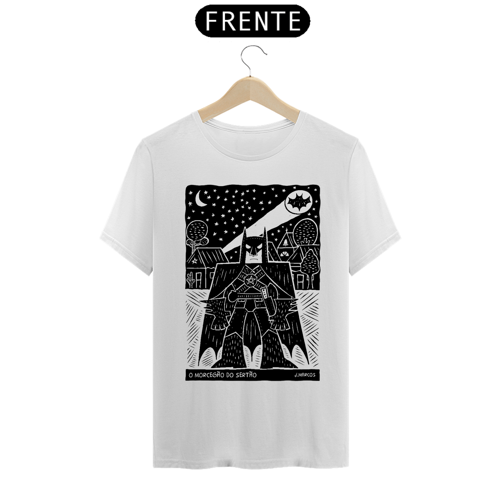 Camiseta O Morcegão do Sertão - Masculina