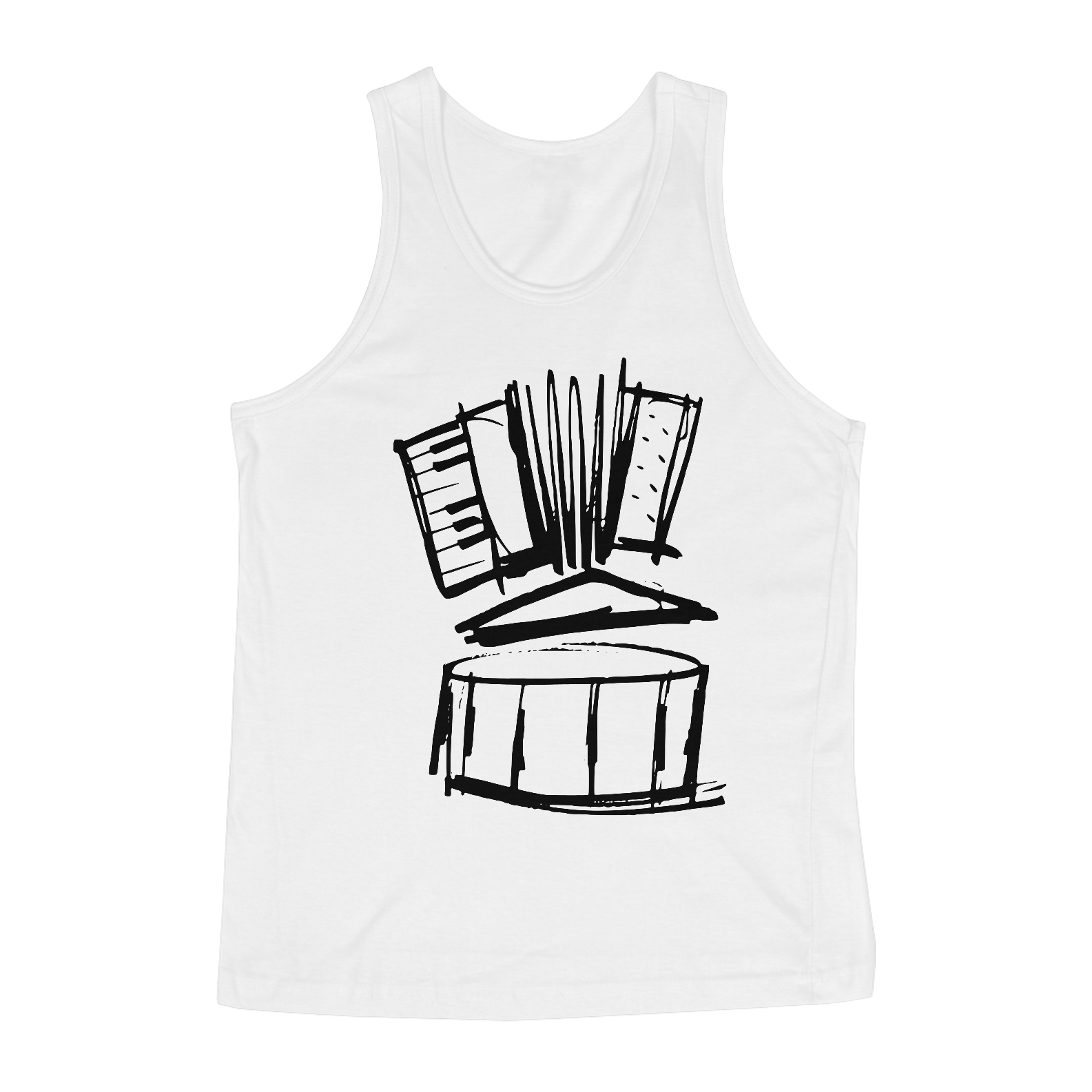 Camiseta  Regata Três Elementos do Forró