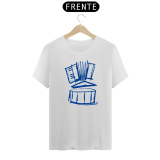 Camiseta Três Elementos do Forró - Estampa Azul