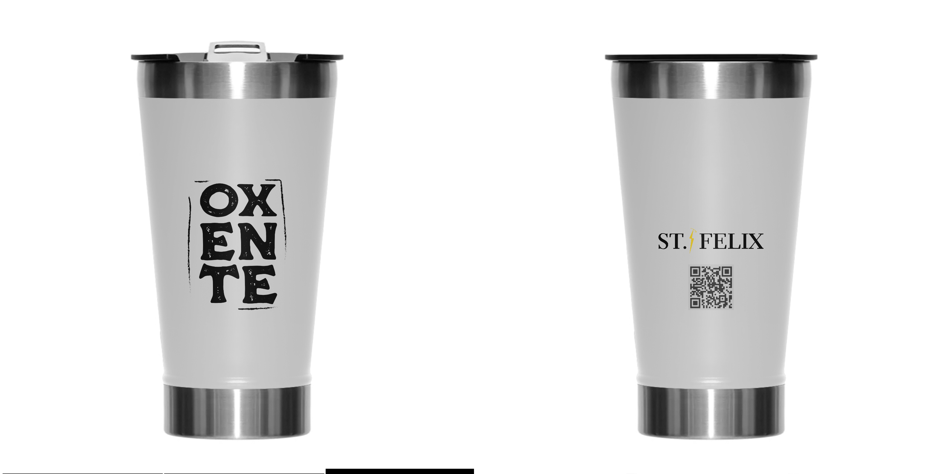 Copo Térmica Oxente - Branco