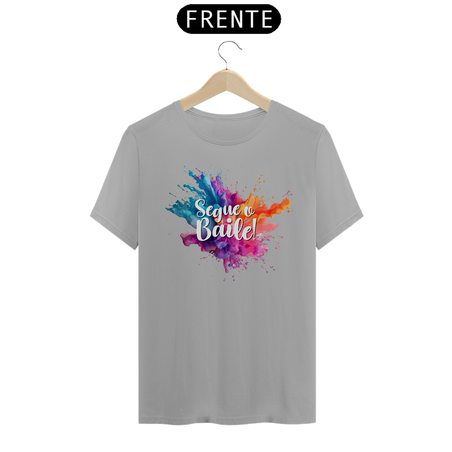 Camiseta Splash Segue o Baile