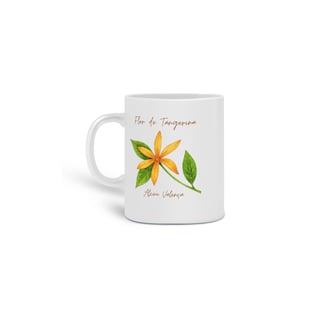 Caneca Flor de Tangerina
