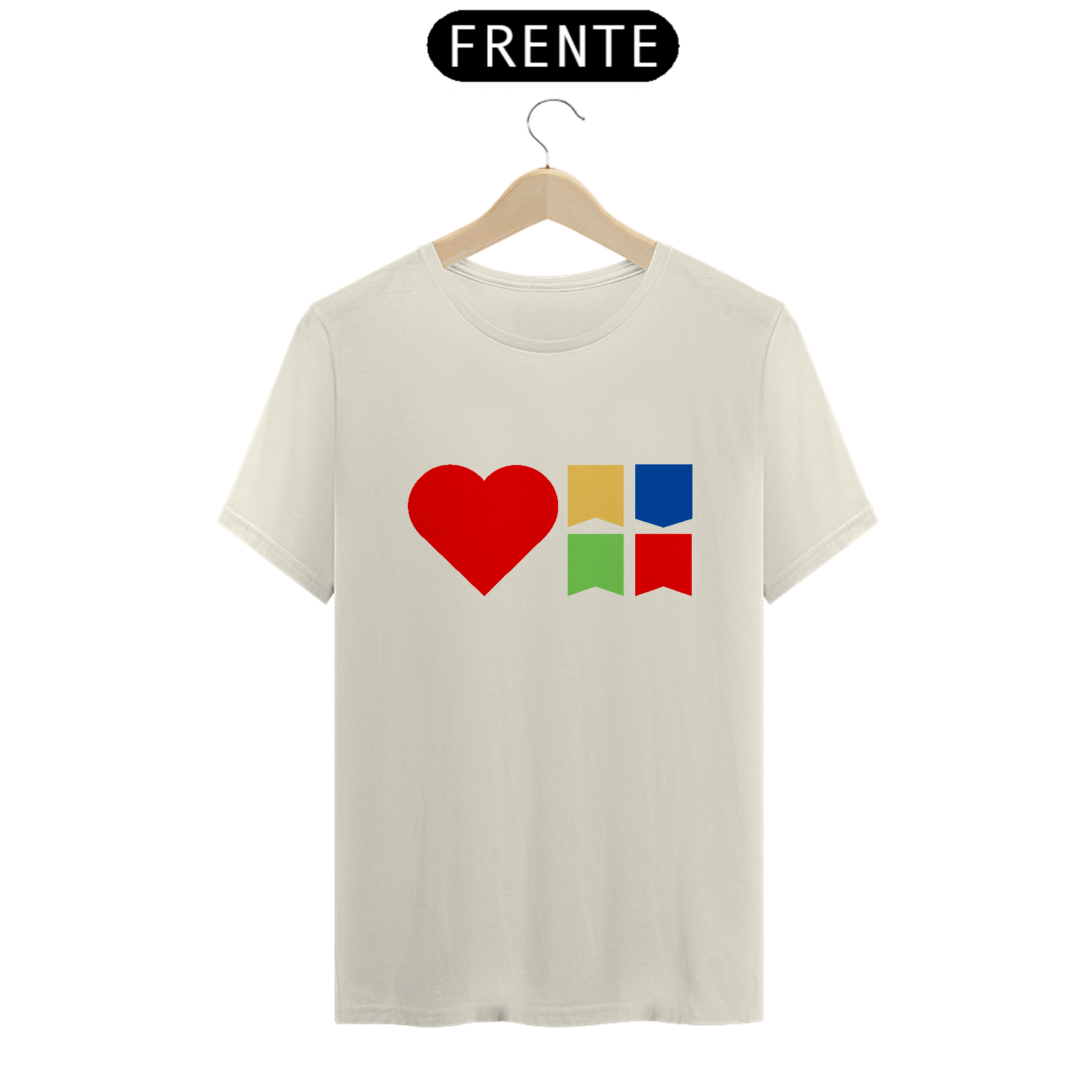 Camiseta Prime Eu Amo Arraiá