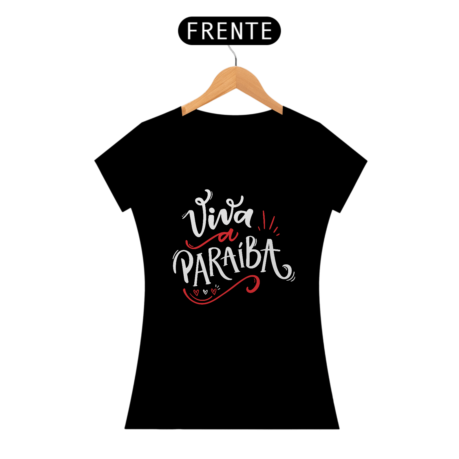 Camiseta Baby Long Classic Viva a Paraíba v2