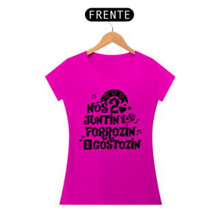 Camiseta Baby Long Nós 2 no Forrozin - Feminina