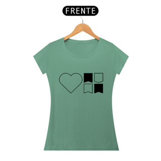 Camiseta Baby Long Estonada Eu Amo Arraiá v2