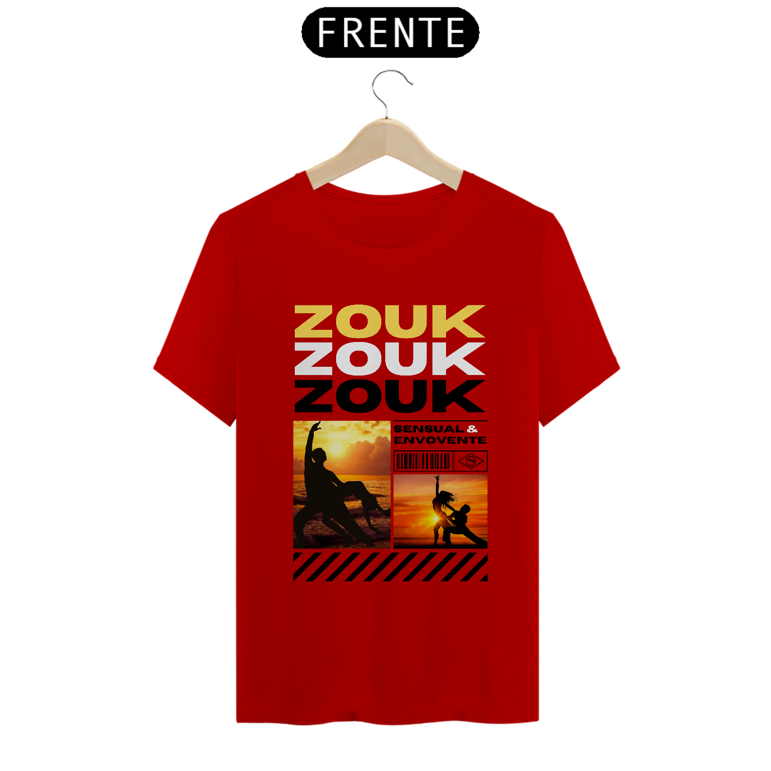 Camiseta Zouk Sensual e Envolvente v2 - Masculina