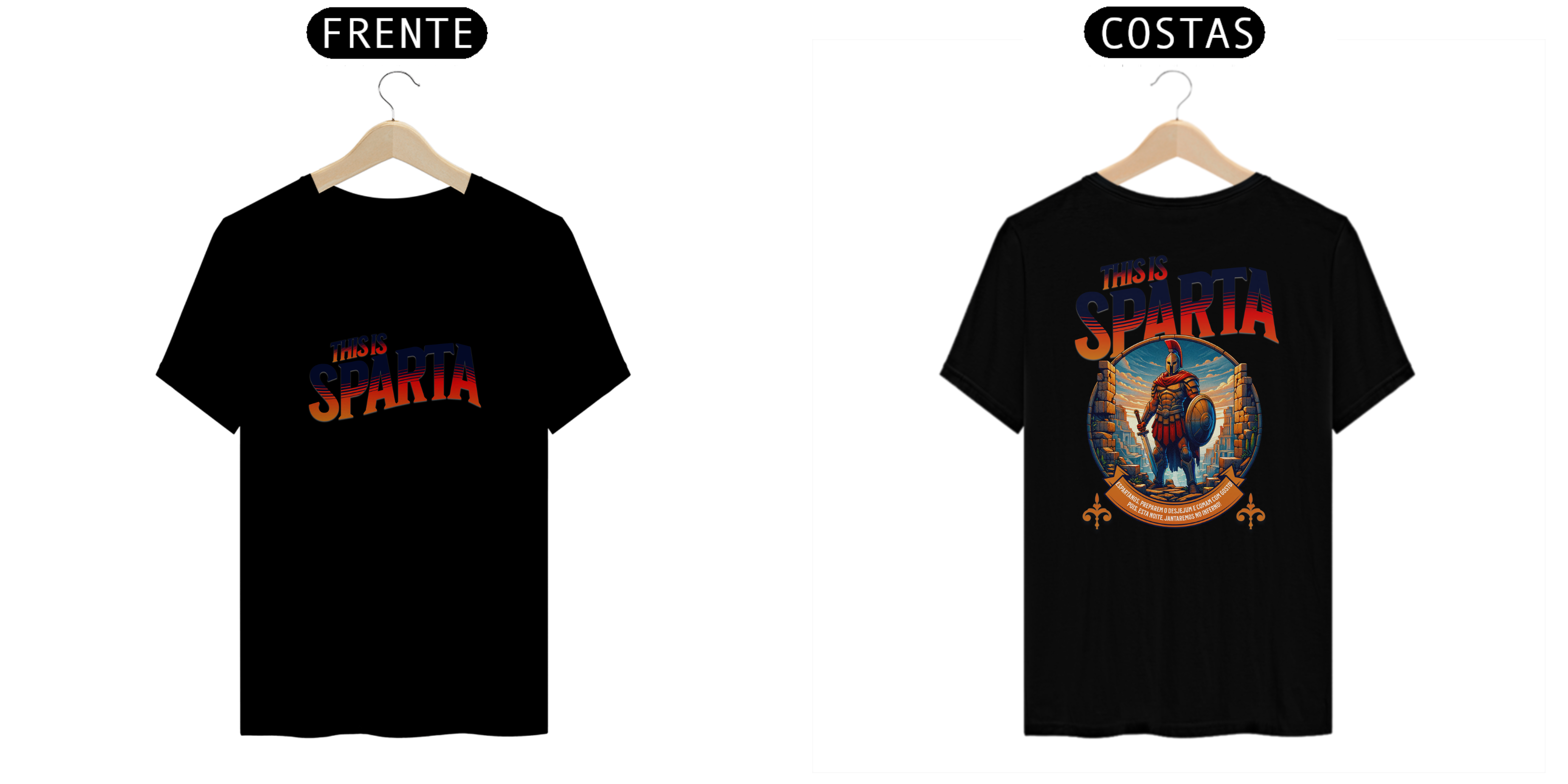 Camisa - This Is Sparta 