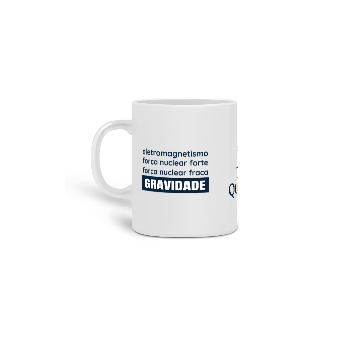 Caneca Eletromagnetismo Forças e Gravidade