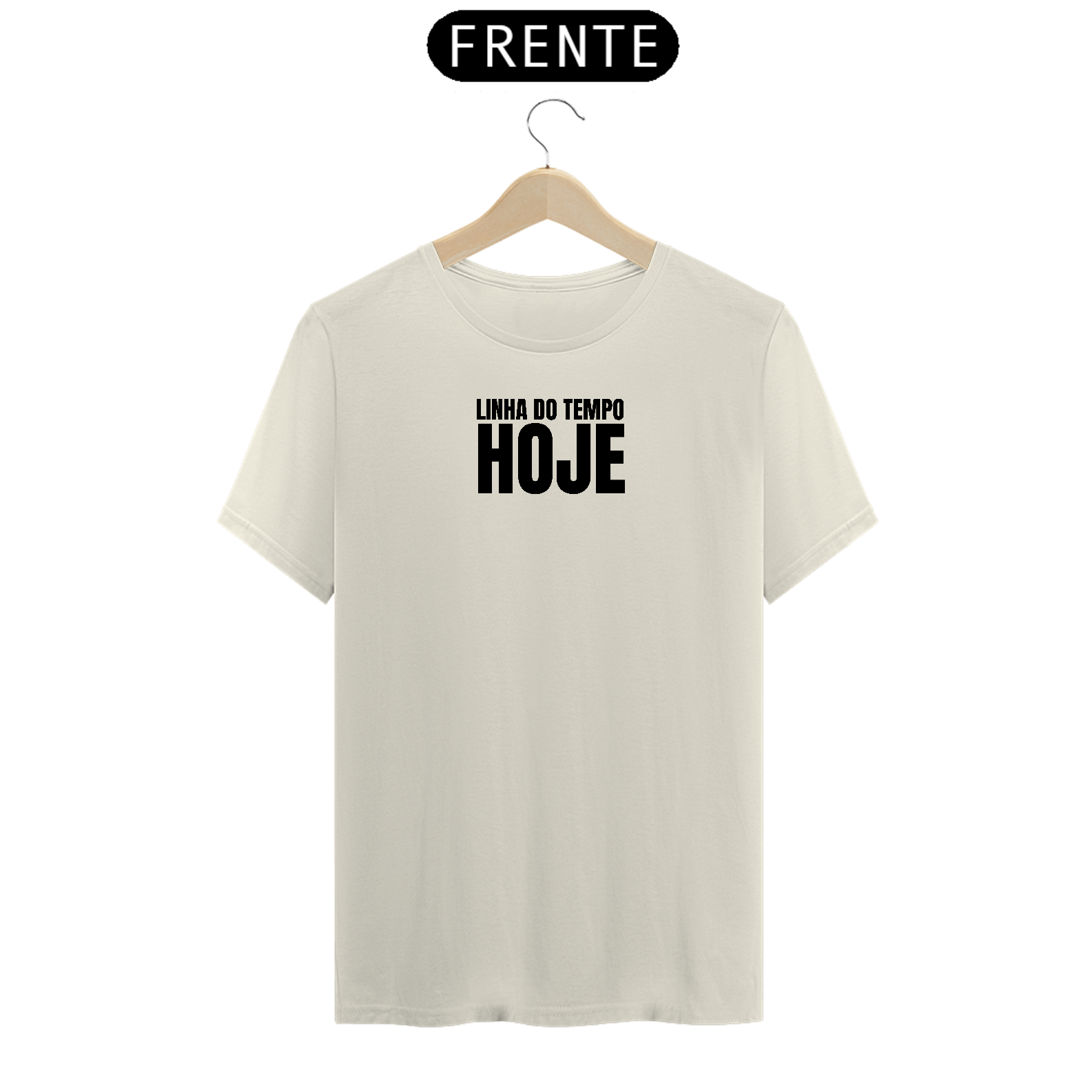 Camiseta Linha do Tempo HOJE