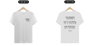 Camiseta Prime Branca/Marfim - Saudade