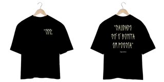 Camiseta Oversized - Saudade