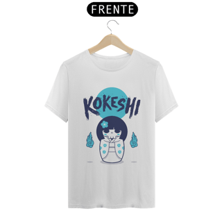 Camiseta Kokeshi Estampa Japonesa