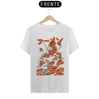 Camiseta Monstro Lamen Estampa Japonesa 