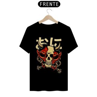 Camiseta Hannya Caveira Estampa Japonesa 
