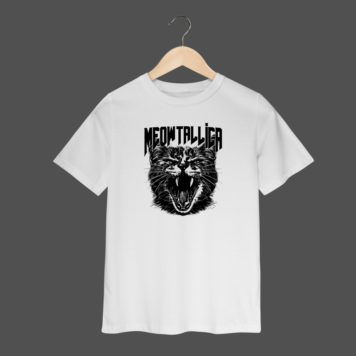 Camiseta Infantil (2 a 8) | Meowtallica