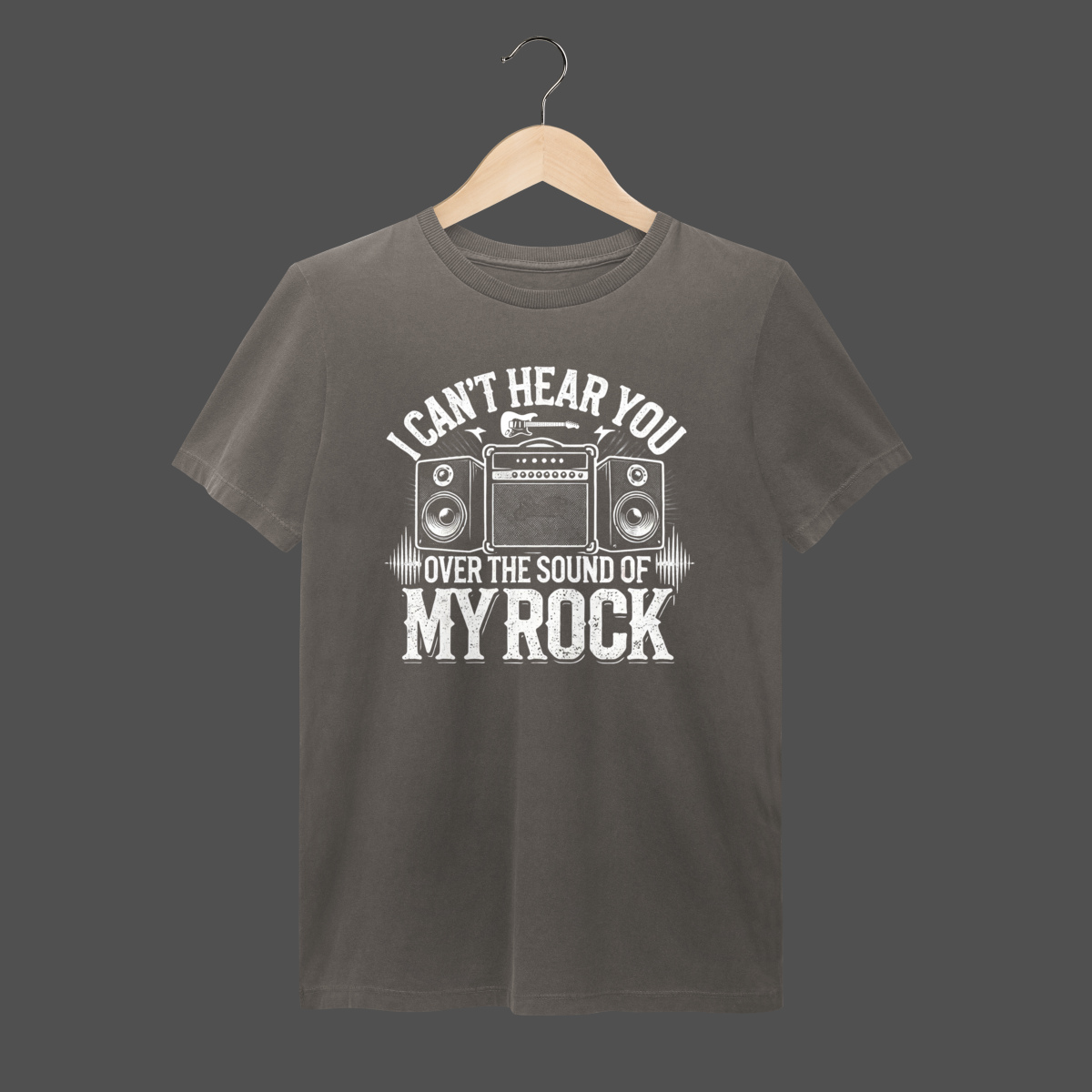 Camiseta Estonada | I Can't Hear You - Over The Sound Of My Rock