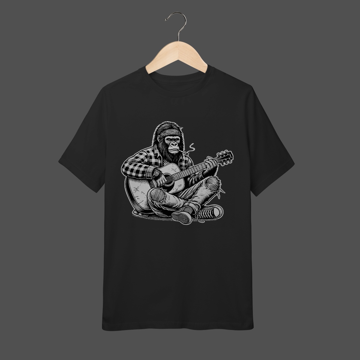 Camiseta Infantil (10 a 14) | Gorila Grunge